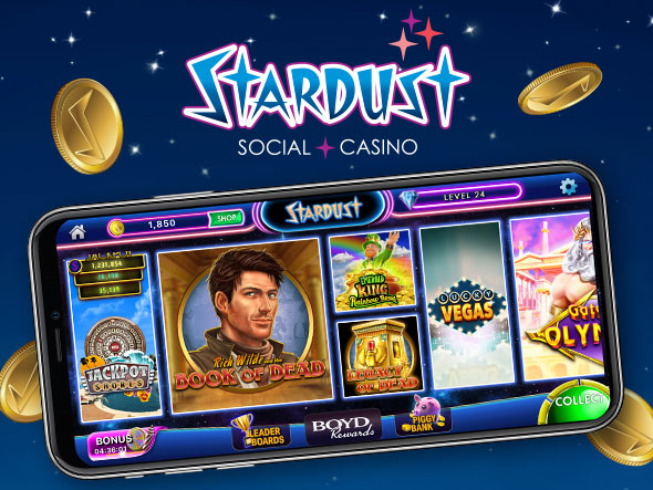 Play now on the Stardust Social Casino app