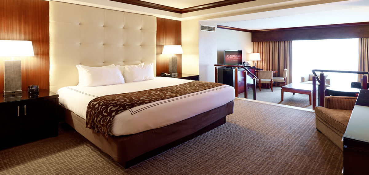 ameristar st charles deluxe suite king image